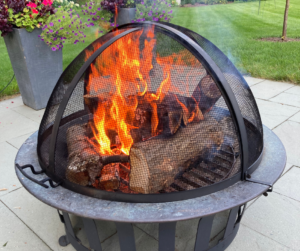 Wire Mesh Fire Pit