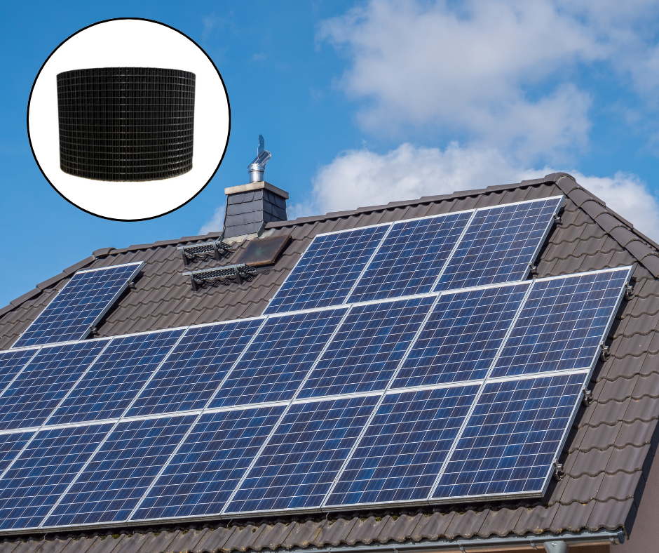 Safeguarding Solar Panels with PVC-Coated Wire Mesh | Wire Cloth Man ...